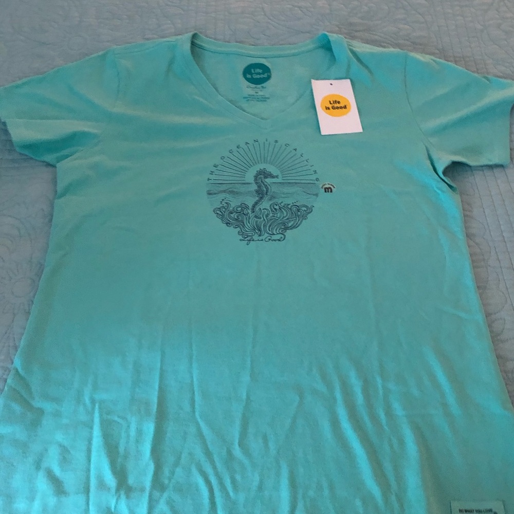 Life is Good SeaHorse Tee